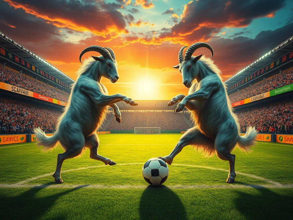 battle of the goats in football